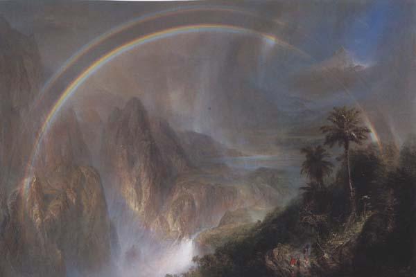 Frederic E.Church Rainy Season in the Tropics oil painting image